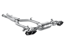 Load image into Gallery viewer, Akrapovic 10-14 AMG SLS Coupe/Roadster Evolution Line Cat Back (Titanium) w/ Carbon Tips
