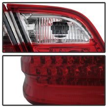 Load image into Gallery viewer, Xtune Mercedes Benz W210 E-Class 96-02 LED Tail Lights Red Clear ALT-CL-MBW210-LED-RC
