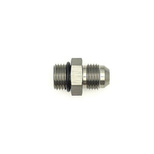 Load image into Gallery viewer, DeatschWerks 6AN ORB Male to 6AN Male Flare Adapter (Incl O-Ring) - Anodized Matte Black
