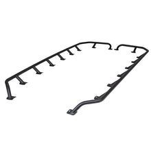 Load image into Gallery viewer, Go Rhino SRM300 Tri-Rail Kit (For 80x40in. Rack) - Tex. Blk (Rails ONLY - Req. Platform)
