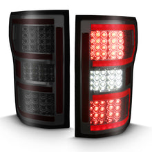 Load image into Gallery viewer, ANZO 2018-2019 Ford F-150 LED Taillight Smoke (Red Light Bar) (w/ Sequential)
