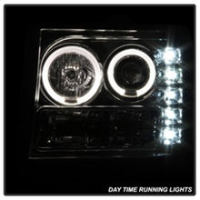 Load image into Gallery viewer, Spyder GMC Sierra 1500/2500/3500 07-13 Projector Headlights LED Halo- LED Chrome PRO-YD-GS07-HL-C
