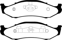 Load image into Gallery viewer, EBC 97-99 Jeep Cherokee 2.5 82mm High Rotors Greenstuff Front Brake Pads
