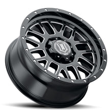 Load image into Gallery viewer, ICON Alpha 20x9 8x180 12mm Offset 5.5in BS Gloss Black Milled Spokes Wheel
