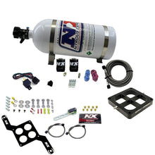 Load image into Gallery viewer, Nitrous Express Dominator Single Entry Billet Crossbar Stage 6 Nitrous Kit (50-300HP) w/10lb Bottle
