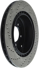 Load image into Gallery viewer, StopTech 08 Mitsubishi Evo AWD Drilled Left Rear Rotor
