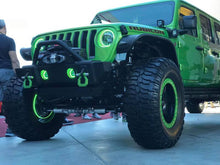 Load image into Gallery viewer, Oracle Jeep Wrangler JK 07-17 LED Waterproof Halo Kit - ColorSHIFT w/ 2.0 Controller
