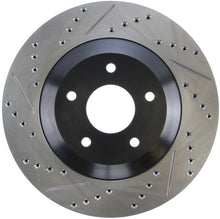 Load image into Gallery viewer, StopTech 04 &amp; 08 Cadillac XLR/XLR-V / 97-04 Chevy Corvette Slotted &amp; Drilled Front Right Rotor
