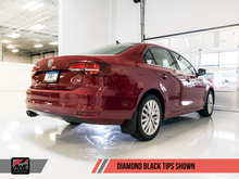 Load image into Gallery viewer, AWE Tuning Mk6 GLI 2.0T - Mk6 Jetta 1.8T Track Edition Exhaust - Diamond Black Tips
