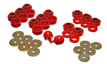 Load image into Gallery viewer, Energy Suspension 97-06 Jeep Wrangler YJ &amp; TJ Red Body(cab) Mount Set
