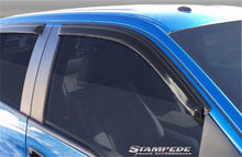 Load image into Gallery viewer, Stampede 2009-2014 Ford F-150 Crew Cab Pickup Tape-Onz Sidewind Deflector 4pc - Smoke
