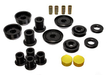Load image into Gallery viewer, Energy Suspension 93-02 Camaro/Firebird/Trans Am Black Front End Control End Bushing Set

