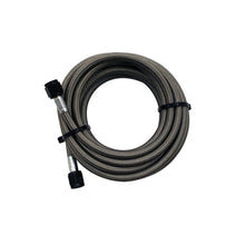 Load image into Gallery viewer, Snow Performance 15ft Braided Stainless Line (Black) w/ -4AN Fittings (NX Version)
