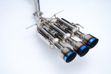 Load image into Gallery viewer, Invidia 17+ Honda Civic SI Sedan Gemini Triple Titanium Tip Cat-back Exhaust
