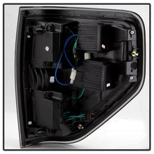 Load image into Gallery viewer, xTune 09-14 Ford F-150 Light Bar LED Tail Lights - Black Smoke (ALT-JH-FF15009-LBLED-BSM)
