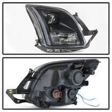 Load image into Gallery viewer, xTune 06-09 Ford Fusion Light Bar DRL Projector Headlights - Black (PRO-JH-FFU06-LB-BK)
