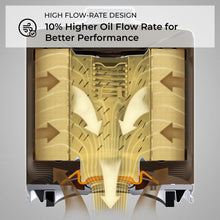 Load image into Gallery viewer, K&amp;N Dodge Performance Gold Oil Filter
