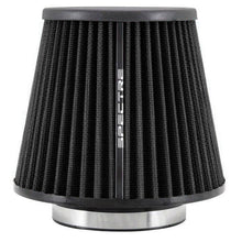 Load image into Gallery viewer, Spectre HPR Conical Air Filter 4in. Flange ID / 6.813in. Base OD / 6.75in. Tall - Black
