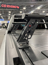 Load image into Gallery viewer, Go Rhino 15-22 Ford F-150 / 07-21 Toy. Tundra XRS Cross Bars Kit - Tex Blk (Attch Tonneau Cvr T-Trk)
