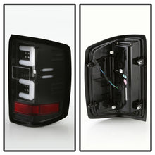 Load image into Gallery viewer, Spyder 16-18 Chevy Silverado Light Bar LED Tail Lights - All Black ALT-YD-CS16-LED-B
