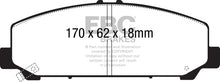 Load image into Gallery viewer, EBC 06-07 Infiniti QX56 5.6 (Akebono) Ultimax2 Front Brake Pads
