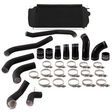 Load image into Gallery viewer, Mishimoto 2017+ Ford F150 3.5L EcoBoost Performance Intercooler Kit - Black Cooler Black Pipes
