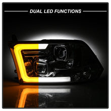 Load image into Gallery viewer, Spyder 09-16 Dodge Ram 1500 Ver 2 Proj Headlight - Light Bar Turn Signal - Chro - PRO-YD-DR09V2-SB-C
