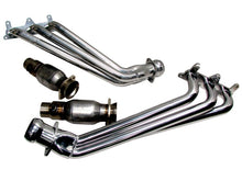 Load image into Gallery viewer, BBK 10-11 Camaro V6 Long Tube Exhaust Headers With Converters - 1-5/8 Chrome
