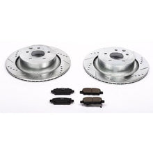 Load image into Gallery viewer, Power Stop 07-08 Infiniti G35 Rear Z23 Evolution Sport Brake Kit
