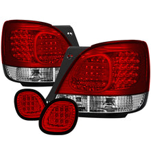 Load image into Gallery viewer, Spyder Lexus GS 300/400 98-05 LED Tail Lights Red Clear ALT-YD-LGS98-LED-RC
