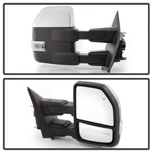 Load image into Gallery viewer, xTune 15-17 Ford F-150 Heated LED Telescoping Pwr Mirrors - Clr (Pair) (MIR-FF15015S-G4-PWH-CL-SET)
