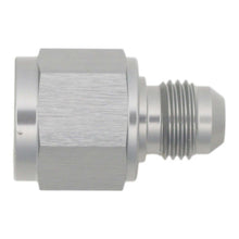 Load image into Gallery viewer, DeatschWerks 8AN Female Flare to 6AN Male Flare Reducer - Anodized DW Titanium

