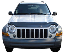 Load image into Gallery viewer, AVS 02-07 Jeep Liberty (Excl. Renegade Model) High Profile Bugflector II Hood Shield - Smoke
