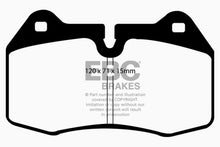 Load image into Gallery viewer, EBC 03-04 Infiniti G35 3.5 (Manual) (Brembo) Greenstuff Front Brake Pads
