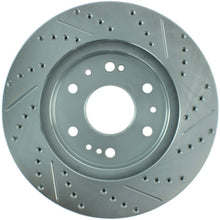 Load image into Gallery viewer, StopTech Select Sport 07-11 GM Silverado 1500 Slotted and Drilled Right Front Rotor
