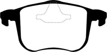 Load image into Gallery viewer, EBC 06-11 Saab 9-3 2.0 Turbo (Aero) Redstuff Front Brake Pads
