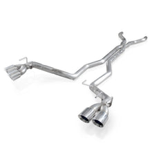 Load image into Gallery viewer, Stainless Works 2012-15 Camaro ZL1 6.2L 3in Catback Dual Chambered Exhaust X-Pipe Quad Tips
