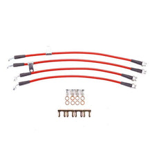Load image into Gallery viewer, Power Stop 10-16 Hyundai Genesis Coupe Front &amp; Rear SS Braided Brake Hose Kit

