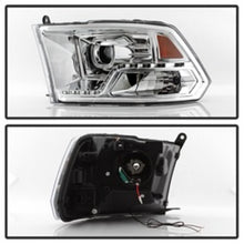 Load image into Gallery viewer, xTune Dodge Ram 2009-2014 Halo LED Projector Headlights - Chrome PRO-JH-DR09-CFB-C
