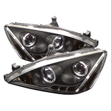 Load image into Gallery viewer, Spyder Honda Accord 03-07 Projector Headlights LED Halo Amber Reflctr LED Blk PRO-YD-HA03-AM-BK
