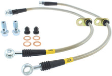 Load image into Gallery viewer, StopTech 07-09 Ford Edge / 07-09 Lincoln MKX Stainless Steel Front Brake Lines
