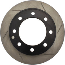 Load image into Gallery viewer, StopTech Power Slot 00-05 Ford Excursion / 99-04 F250/F350 Front Right Slotted CRYO Brake Rotor
