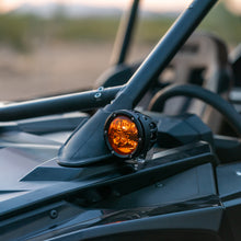 Load image into Gallery viewer, Rigid Industries 2017+ Polaris Pro R/Turbo R Revolve Amber PRO A-Pillar Light Kit
