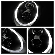 Load image into Gallery viewer, Spyder Porsche 911 997 2005-2009 Projector Headlights Halogen Model DRL LED Blk PRO-YD-P99705-DRL-BK
