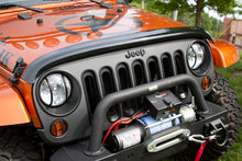Load image into Gallery viewer, Rugged Ridge Wraparound Bug Deflector Smoke 07-18 Jeep Wrangler
