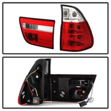 Load image into Gallery viewer, Spyder BMW E53 X5 00-06 4PCS Euro Style Tail Lights- Red Clear ALT-YD-BE5300-RC
