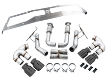 Load image into Gallery viewer, AWE Tuning 2020 Chevrolet Corvette (C8) Track Edition Exhaust - Quad Diamond Black Tips
