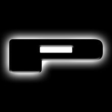 Load image into Gallery viewer, ORACLE Lighting Universal Illuminated LED Letter Badges - Matte Black Surface Finish - P

