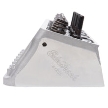 Load image into Gallery viewer, Edelbrock Cylinder Head Victor Jr SBC 23 Deg 220cc Complete for Hydraulic Roller Cam
