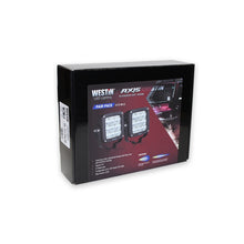 Load image into Gallery viewer, Westin Axis LED Auxiliary Light 4.5 inch x 4.5 inch Square Flood w/3W Osram (Set of 2) - Black

